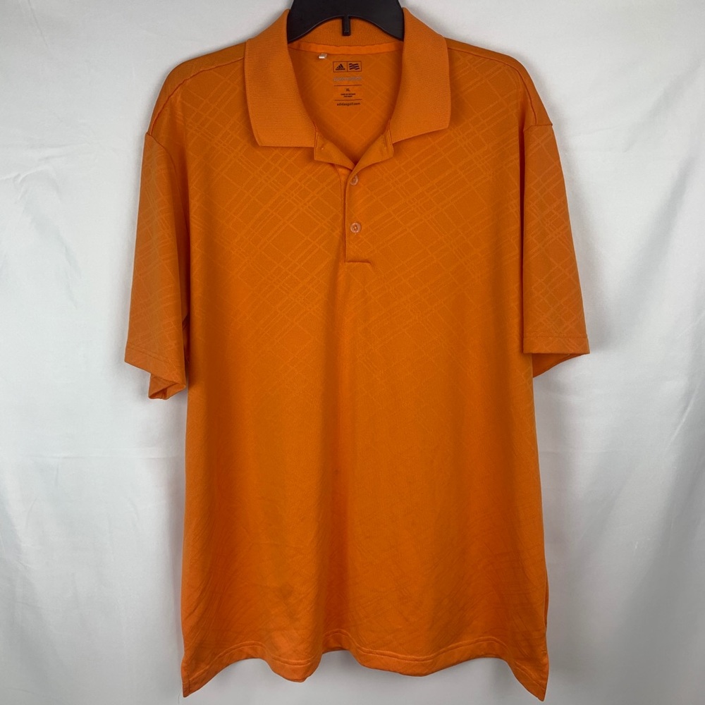 Adidas Orange PureMotion Golf Polo XL